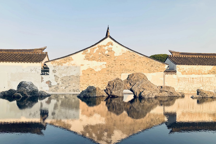The water-town scenery around Lu Xun's former residence